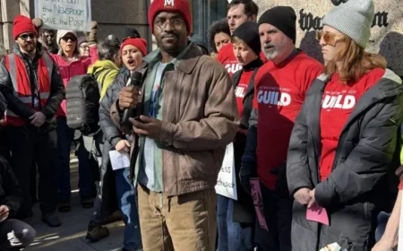 Washington Post Layoffs Spark Staff Protest Outside DC Headquarters