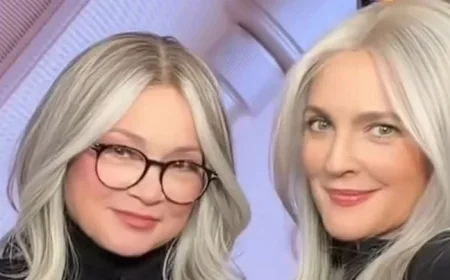 Drew Barrymore Reveals Stunning Full Gray Hair Transformation