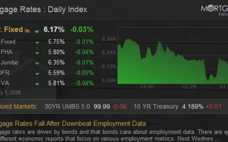 Mortgage Rates Drop Amid Weak Employment Figures