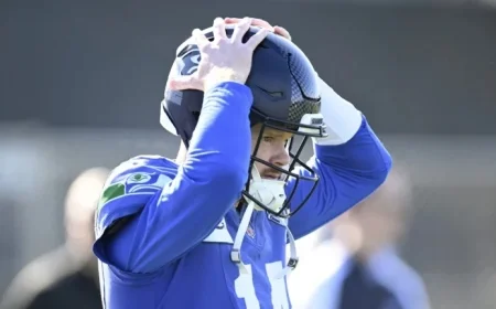 Sam Darnold Partially Participates in Practice Again