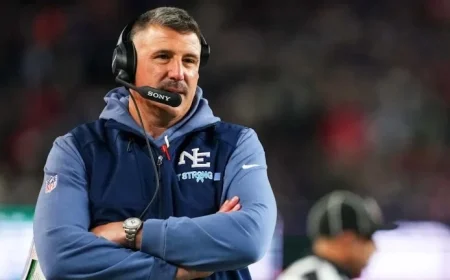 Patriots’ Mike Vrabel Wins 2025 AP NFL Coach of the Year