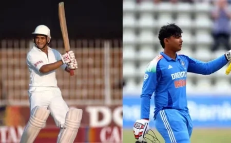 Vaibhav Sooryavanshi Faces England U19 Amid Dubious Sachin Tendulkar Comparisons