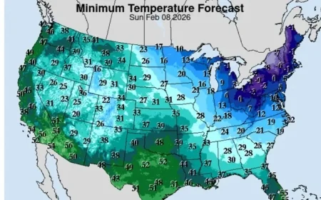 “Polar Vortex Brings Winter’s Coldest Air, Forecasts Warn”