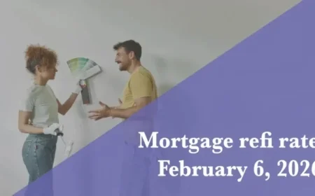 February 6, 2026: Update on Current Refi Mortgage Rates