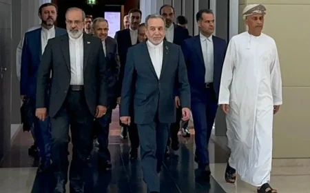 US-Iran Talks Conclude Indirectly in Oman for Now