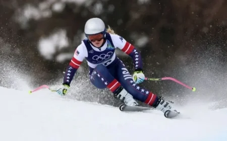 Lindsey Vonn Successfully Concludes Downhill Training Before Sunday’s Medal Event