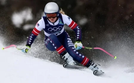 Lindsey Vonn Bravely Tackles 2026 Winter Olympics Slopes with Torn ACL