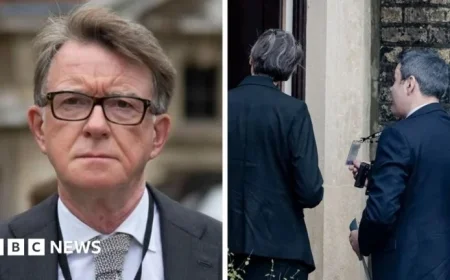 Police Search Two Properties Linked to Peter Mandelson in Epstein Probe