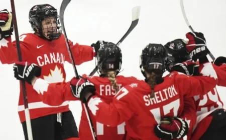 Canada Begins Title Defense as Underdog in Olympic Women’s Hockey