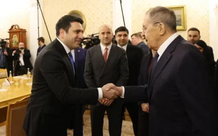 Lavrov Denounces Claims of Russian Meddling in Armenian Elections