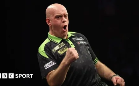 Michael van Gerwen Triumphs Over Gian van Veen in 2026 Premier League Darts Opener
