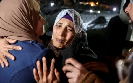 Gaza Patients Flee to Rafah Crossing Amid Renewed Israeli Attacks