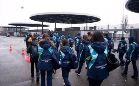 Team26 Shines at San Siro: 900 Volunteers Join Opening Ceremony