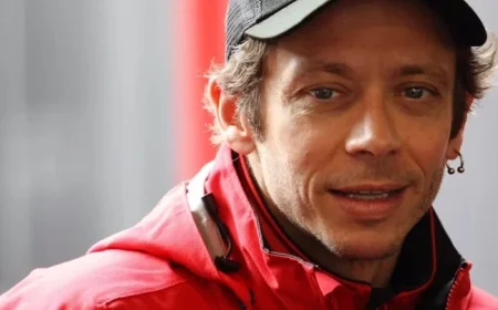 Valentino Rossi Drives Italian President Mattarella to Olympics Opening Ceremony