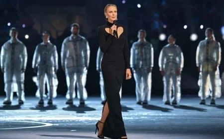 Charlize Theron Delivers Hopeful Message at 2026 Winter Olympics Opening Ceremony