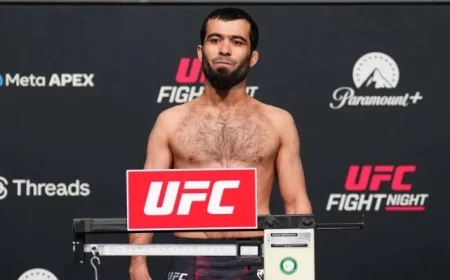 Four Fighters Miss Weight at UFC Vegas 113 Weigh-Ins for Meta Apex Card