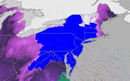Northeast Endures Weekend Cold with High Winds, Dangerous Wind Chills, Snow