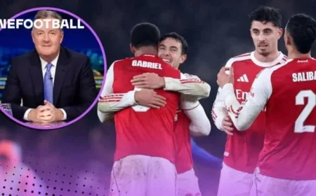Piers Morgan Shuts Down the Internet with Controversial Arsenal Opinion