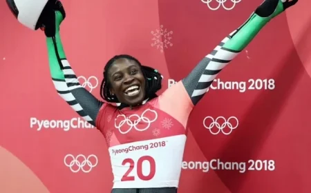 Simidele Adeagbo Inspires African Athletes for 2026 Winter Olympics Experience