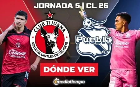 Watch Tijuana vs. Puebla Live: Time and Channel for J5 CL 2026