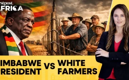 Zimbabwe’s President Justifies Controversial Land Seizures from White Farmers