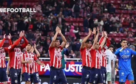 Mazatlán vs Chivas: Starting Lineups Announced