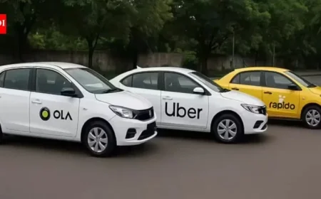 App-Based Taxi Drivers, Including Ola and Uber, Plan Day-Long Strike