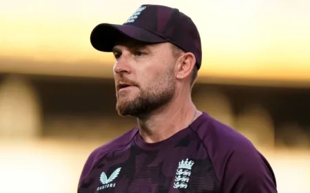 Brendon McCullum Condemns Criticism of England Cricket Players’ Conduct