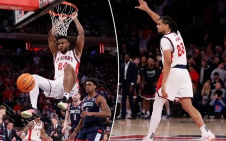 St. John’s Defeats No. 3 UConn in Key Big East Victory