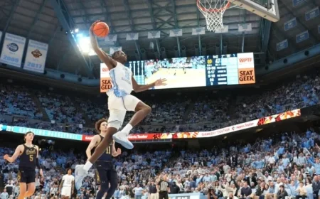 UNC’s Caleb Wilson Channels Michael Jordan in Remarkable Freshman Season