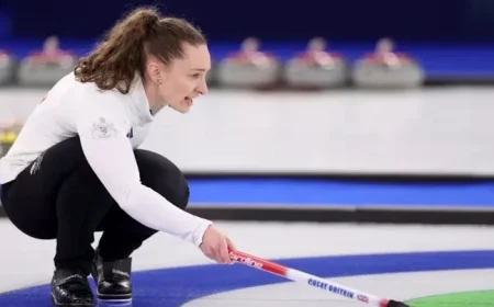 Great Britain, USA Excel in Mixed Doubles Curling at 2026 Winter Olympics