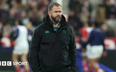 Ireland Coach Farrell: France Defeat Must Strengthen Six Nations Resolve