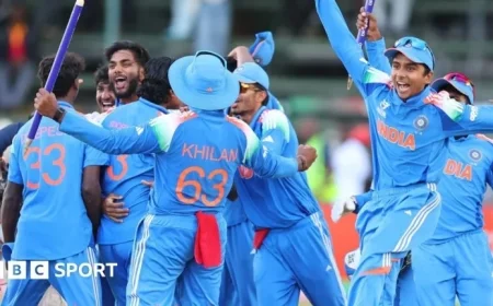 India’s Vaibhav Suryavanshi, 14, Shines with 175 in U-19 World Cup Final