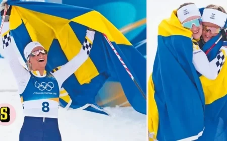 Sweden Triumphs with Olympic Gold and Silver Medals