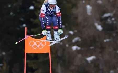 Lindsey Vonn Discusses Olympic Downhill ACL Injury on NPR