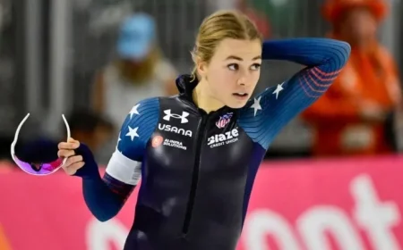 US Speedskater Greta Myers Debuts in Women’s 3000m at Olympics