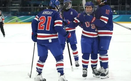 USA Scores First Against Finland in 2026 Winter Olympics Women’s Hockey