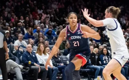 UConn’s Sarah Strong Sidelined as Huskies Battle Butler