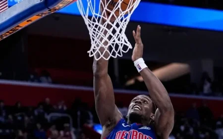 Jalen Duren, Pistons Center, Withdraws from NBA All-Star Dunk Contest