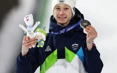 Nika Prevc Secures Olympic Silver After Intense Battle