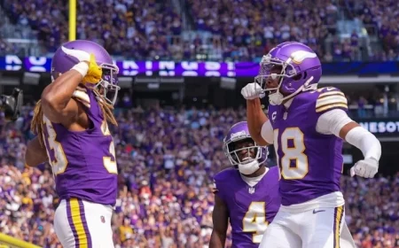 Vikings Players Highlight Aaron Rodgers, J.J. McCarthy Unintentionally Involved