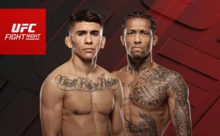 UFC Vegas 113 Prelim Start Times for US, UK, Australia & More