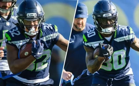 Seahawks Promote Cam Akers, Velus Jones Jr. for Super Bowl LX