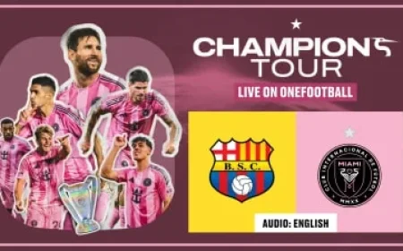 Barcelona SC Faces Inter Miami: Stream the Preseason Friendly Live