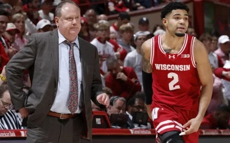 Greg Gard Reacts to Wisconsin’s Overtime Loss to Indiana: Unprecedented Finish