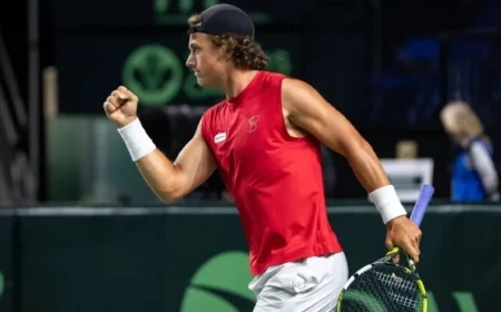 Canada and Brazil Split Opening Matches in Davis Cup Qualifier