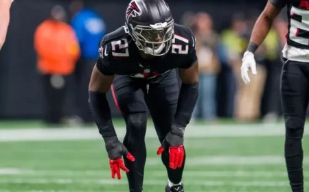 Atlanta Falcons’ James Pearce Arrested in Florida for Battery Charges