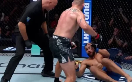 Dustin Jacoby Wins by TKO at UFC Fight Night 266, Makes Bold Request