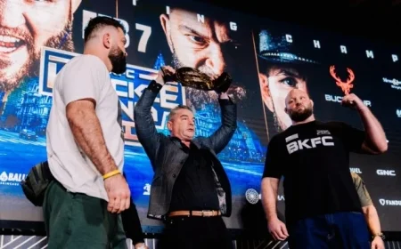 BKFC KnuckleMania 6: Rothwell vs. Arlovski Results Live