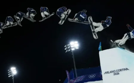 Japan’s Kira Kimura Clinches Snowboarding Big Air Gold at Winter Olympics